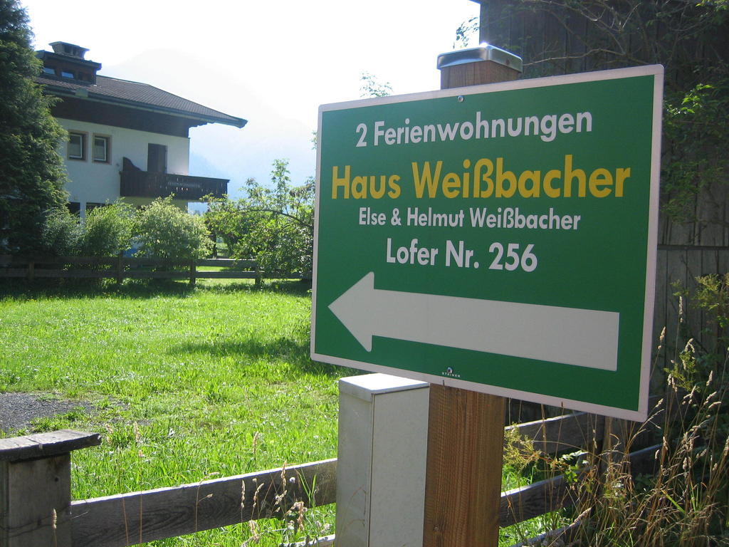 Appartement Weissbacher Lofer Exteriér fotografie